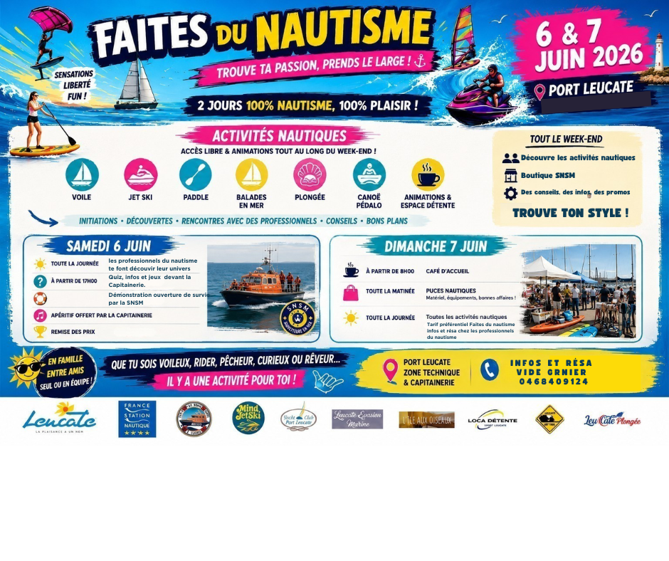 Faites du nautisme 2026